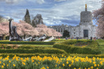 Spring Has Sprung at the Oregon Capitol by Ian Sane Spring Has Sprung at the Oregon Capitol by Ian Sane