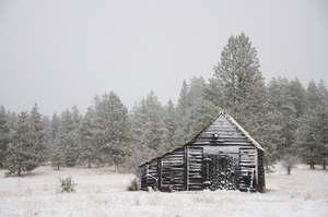 Sam Beebe Wallowa County Blacksmith Shop Snow Sam Beebe Wallowa County Blacksmith Shop Snow